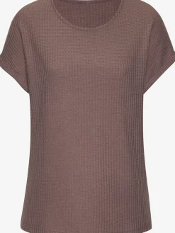 Vivance T-Shirts<T-shirt à manches courtes qualité piqué ultra-douce