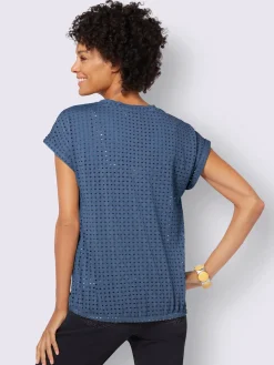 Collection L T-Shirts<T-shirt à manches courtes qualité extensible