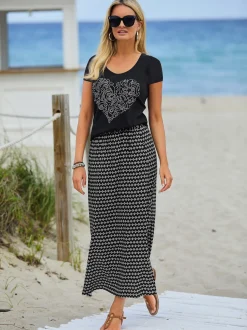 T-Shirts<T-shirt à manches courtes qualité coton