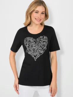 T-Shirts<T-shirt à manches courtes qualité coton