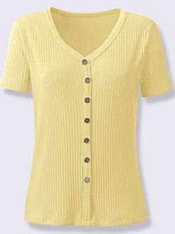 Collection L T-Shirts<T-shirt à manches courtes qualité viscose extensible souple