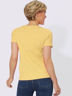 Collection L T-Shirts<T-shirt à manches courtes qualité viscose extensible souple