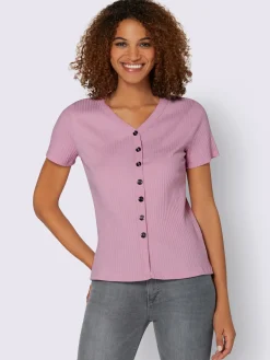 Collection L T-Shirts<T-shirt à manches courtes qualité viscose extensible souple