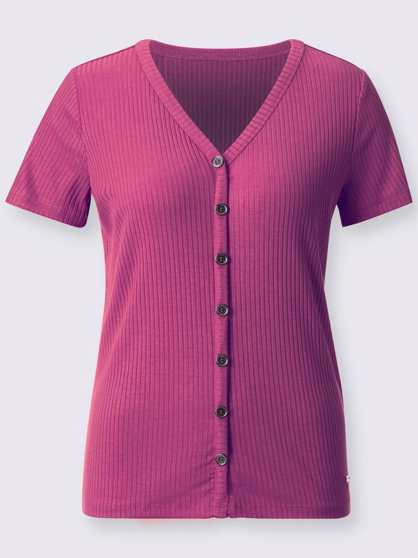 Collection L T-Shirts<T-shirt à manches courtes qualité viscose extensible souple