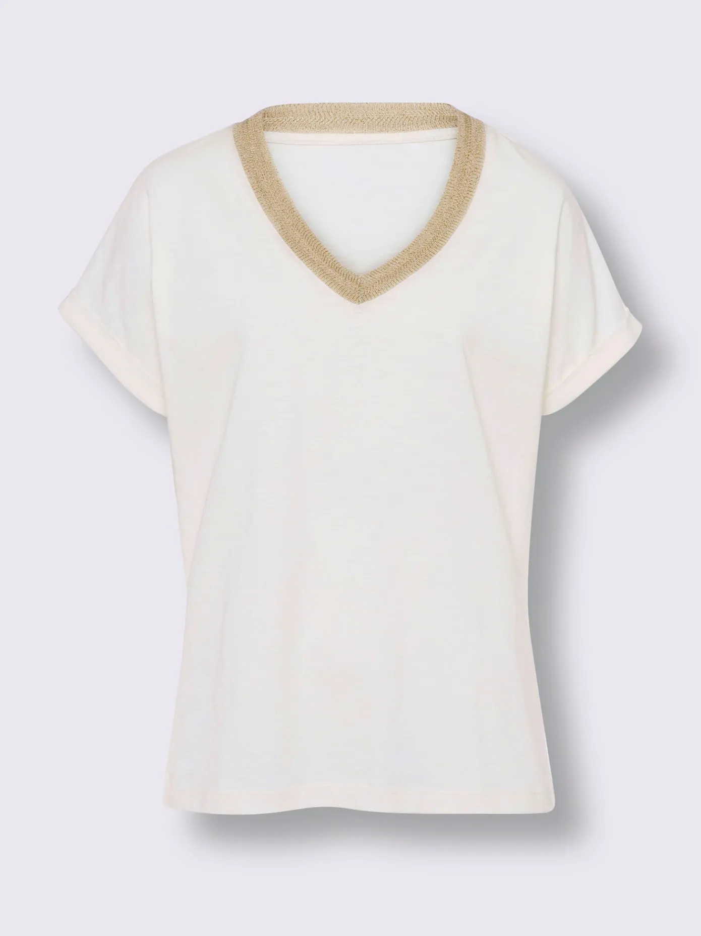 Linea Tesini T-Shirts<T-shirt à manches courtes ruban à l'encolure