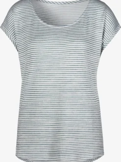 Vivance T-Shirts<T-shirt à manches courtes rayures chinées discrètes