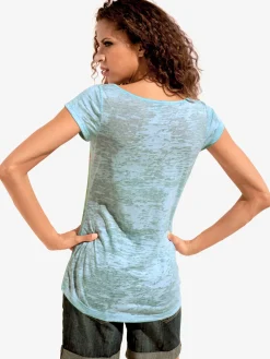 Linea Tesini T-Shirts<T-shirt à manches courtes superbe t-shirt d'été avec imprimé graphique