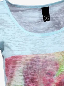 Linea Tesini T-Shirts<T-shirt à manches courtes superbe t-shirt d'été avec imprimé graphique