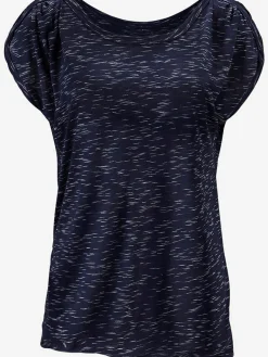 LASCANA T-Shirts<T-shirt à manches courtes superbes fronces aux épaules