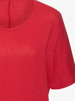 Vivance T-Shirts<T-shirt à manches courtes tricot fin particulièrement doux