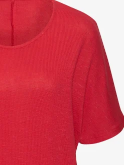 Vivance T-Shirts<T-shirt à manches courtes tricot fin particulièrement doux