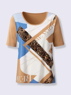 T-Shirts<T-shirt à manches courtes viscose