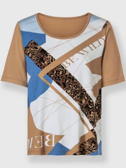 T-Shirts<T-shirt à manches courtes viscose