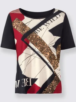 T-Shirts<T-shirt à manches courtes viscose