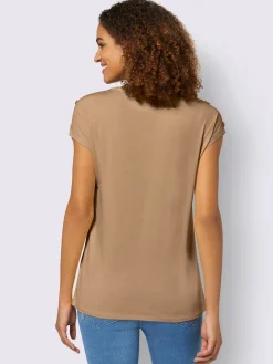 Collection L T-Shirts<T-shirt à manches courtes viscose