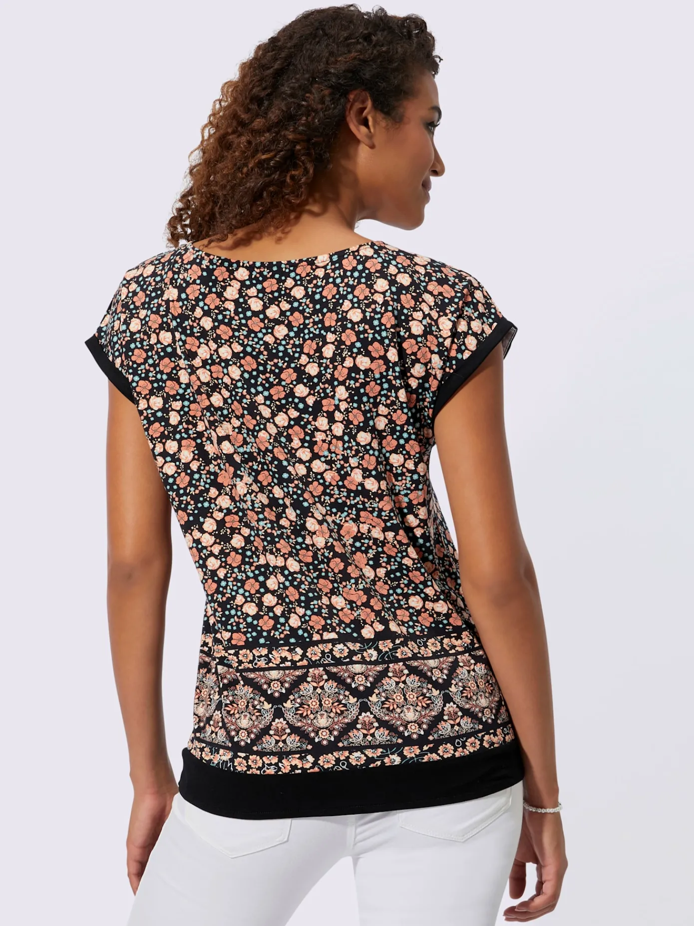 T-Shirts<T-shirt à manches courtes viscose (ecovero)