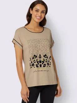 T-Shirts<T-shirt à manches courtes viscose