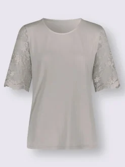 Creation L T-Shirts<T-shirt à manches courtes viscose