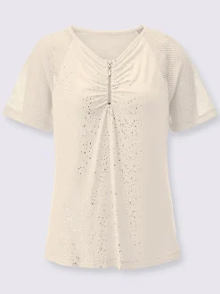 Creation L T-Shirts<T-shirt à manches courtes viscose