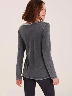 Mandarin T-Shirts<T-shirt à manches longues