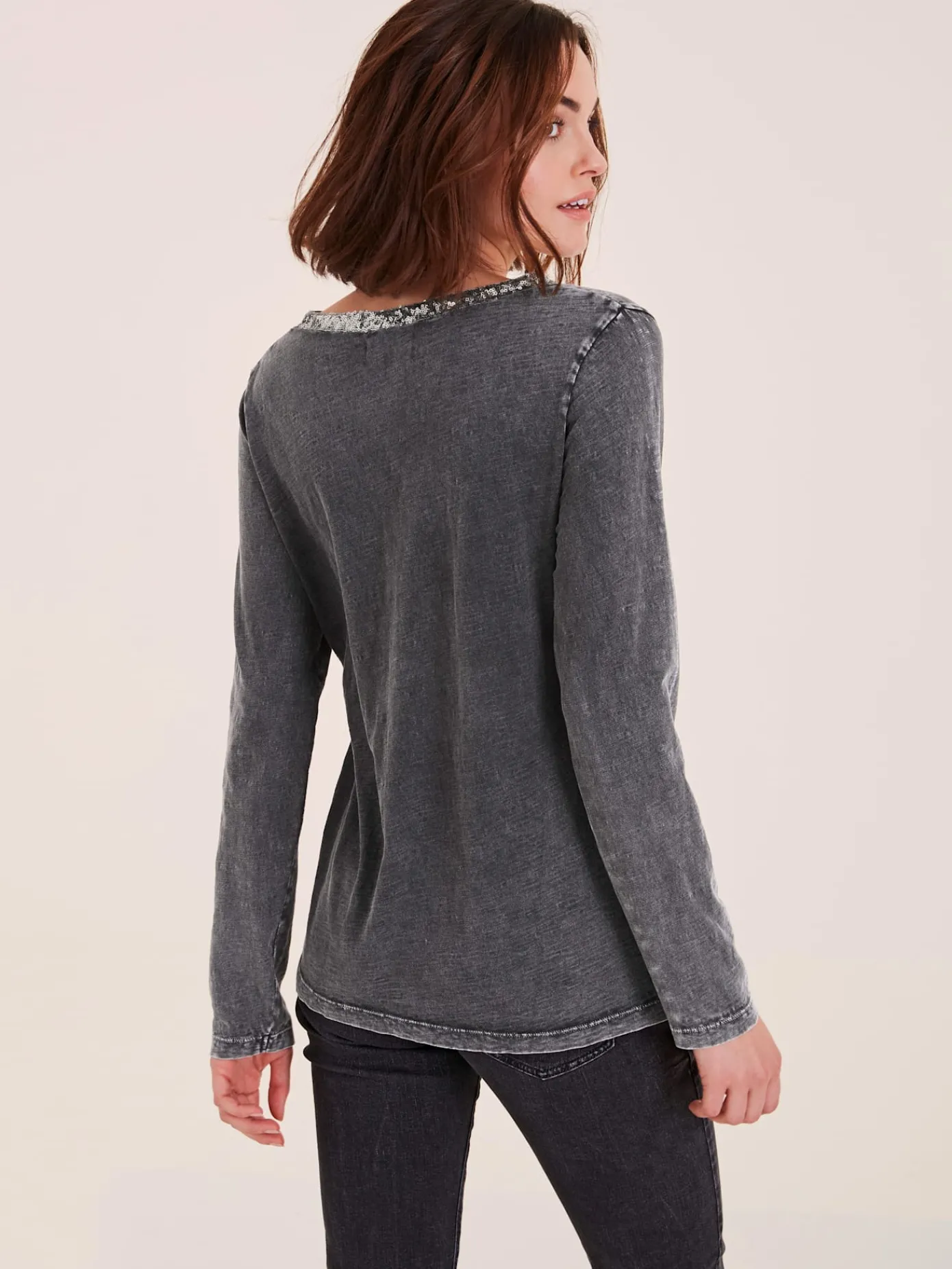 Mandarin T-Shirts<T-shirt à manches longues