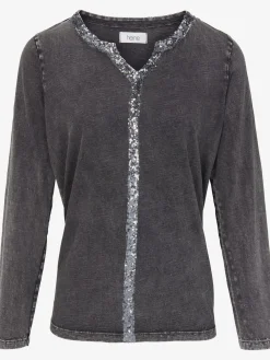 Mandarin T-Shirts<T-shirt à manches longues