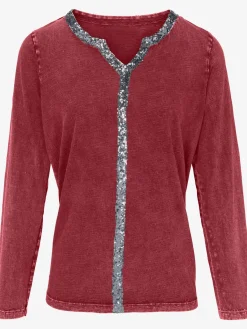 Mandarin T-Shirts<T-shirt à manches longues