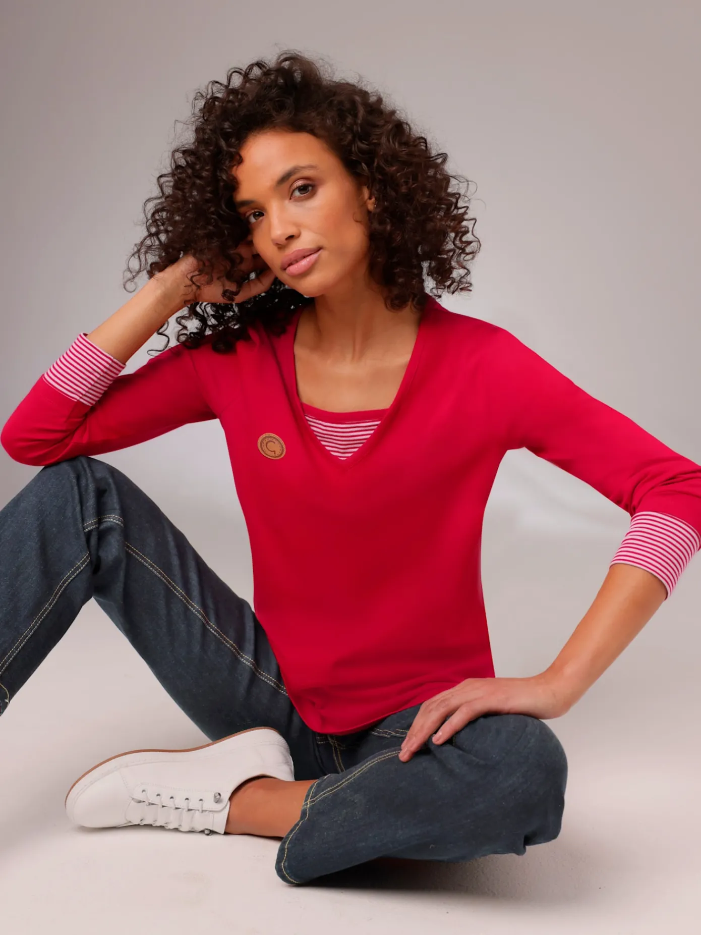 CREATION L PREMIUM T-Shirts<T-shirt à manches longues