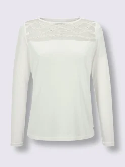 CREATION L PREMIUM T-Shirts<T-shirt à manches longues 96% lyocell (tencel)