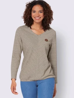 Collection L T-Shirts<T-shirt à manches longues 60% viscose