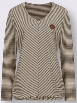 Collection L T-Shirts<T-shirt à manches longues 60% viscose