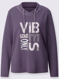 T-Shirts<T-shirt à manches longues 50% modal