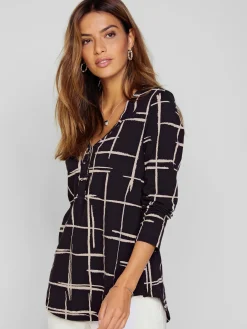 T-Shirts<T-shirt à manches longues 95% coton