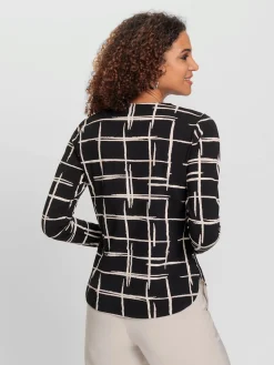 T-Shirts<T-shirt à manches longues 95% coton