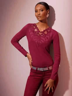 Creation L T-Shirts<T-shirt à manches longues 48% modal