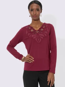 Creation L T-Shirts<T-shirt à manches longues 48% modal