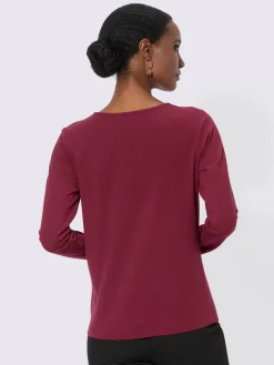 Creation L T-Shirts<T-shirt à manches longues 48% modal