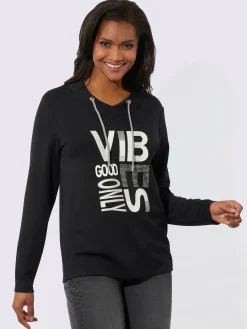 T-Shirts<T-shirt à manches longues 50% modal