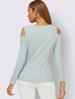 Creation L T-Shirts<T-shirt à manches longues 95% coton