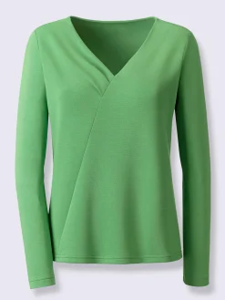 Creation L T-Shirts<T-shirt à manches longues 50% modal