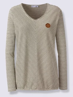 Collection L T-Shirts<T-shirt à manches longues 60% viscose