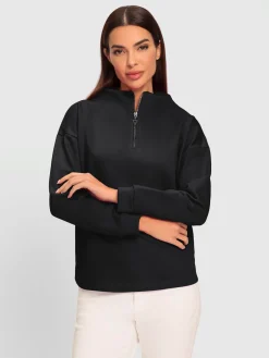 Rick Cardona Tenues De Détente|Pulls<T-shirt à manches longues col montant lisse