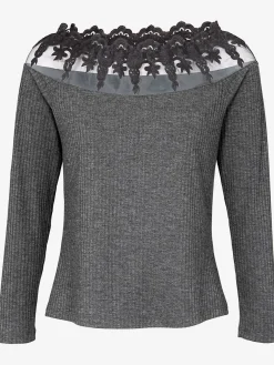 Linea Tesini T-Shirts<T-shirt à manches longues coupe ajustée