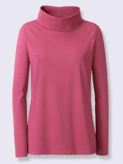 Best Connection T-Shirts<T-shirt à manches longues grand col roulé