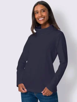 Best Connection T-Shirts<T-shirt à manches longues grand col roulé