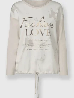 Rick Cardona T-Shirts<T-shirt à manches longues joli aspect batik