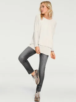 Linea Tesini T-Shirts<T-shirt à manches longues joli look superposé