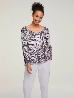 Rick Cardona T-Shirts<T-shirt à manches longues matière agréable à porter