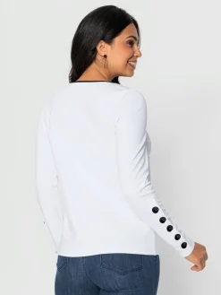 T-Shirts<T-shirt à manches longues qualité interlock indéformable