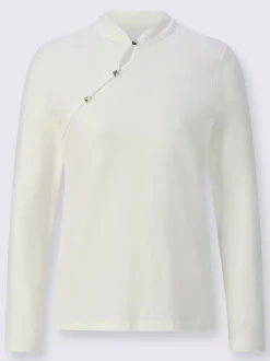 Creation L T-Shirts<T-shirt à manches longues qualité coton doux sur la peau